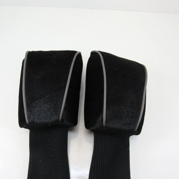 Golf Club Wood Covers Black Microfibre and Knit Base 3 and X - Picture 4 of 7